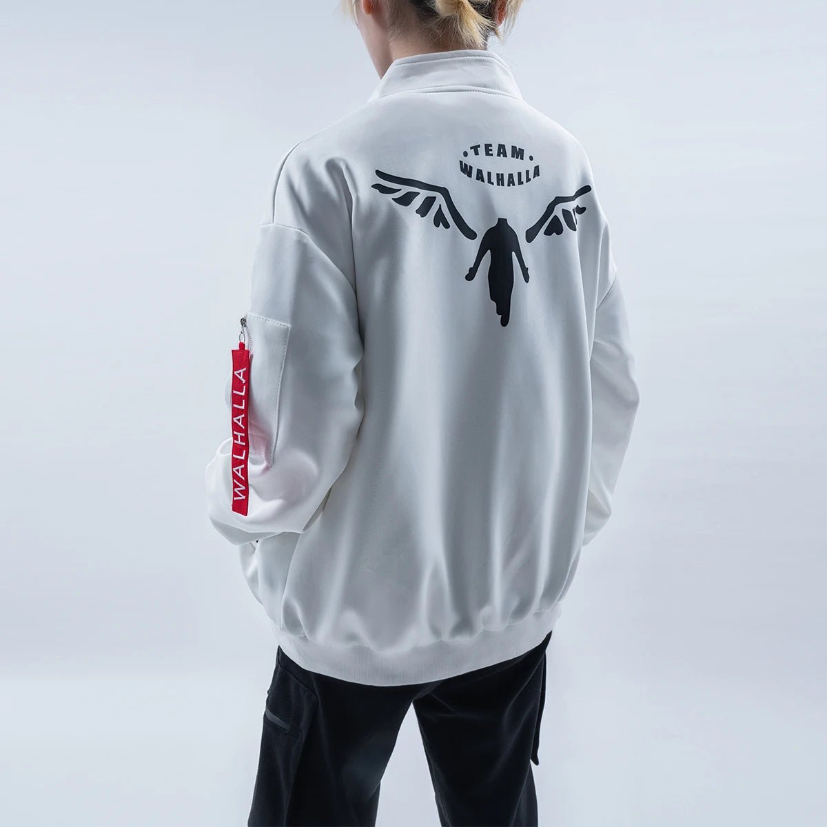 Costume Cosplay Tokyo Anime Kazutora Hanemiya Veste Blanche avec Boucle d'Oreille - Tenue Quotidienne Cadeau Halloween Noël