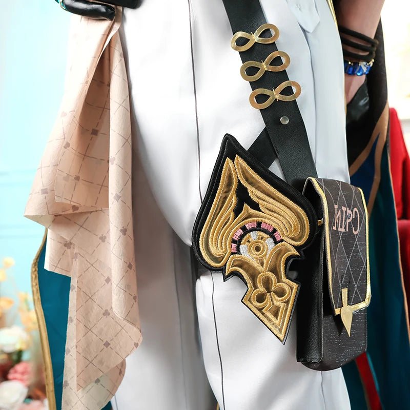 Costume Cosplay Aventurine Honkai Star Rail - Colleagues de Topaz pour Hommes, Fête d'Halloween