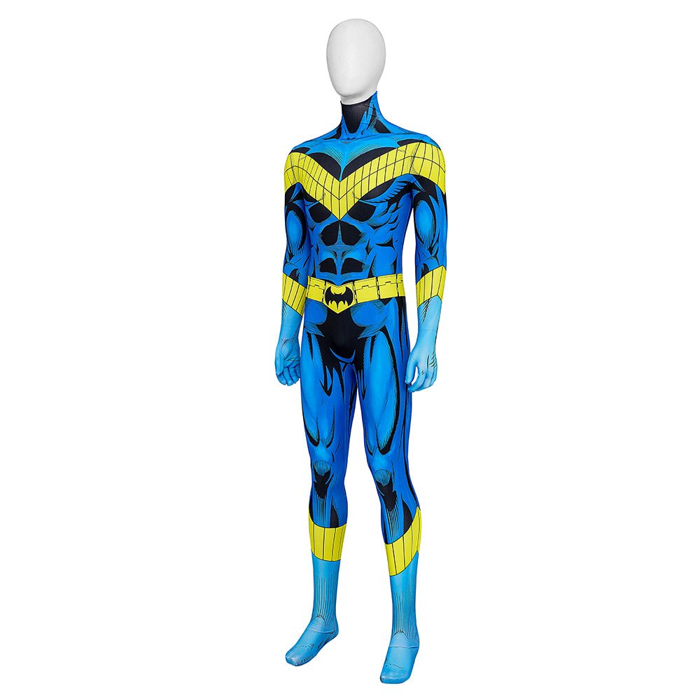 Nouveau Costume Cosplay Nightwing New Titans - Qualité Premium pour Fans de BD