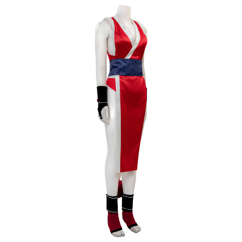 Costume Cosplay Mai Shiranui Street Fighter - Tenue de Jeu de Haute Qualité