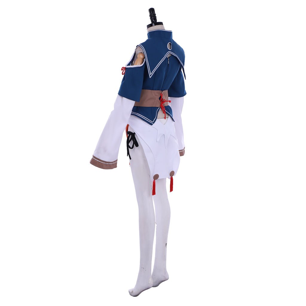 Costume Cosplay Hololive Shiranui Flare Époustouflant pour VTuber