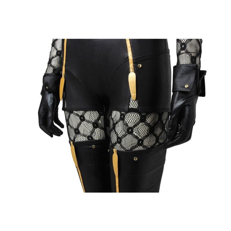 Combinaison Cosplay Opérateur 6O/21O de NieR Automata - Combinaison Noire Sexy pour Femmes
