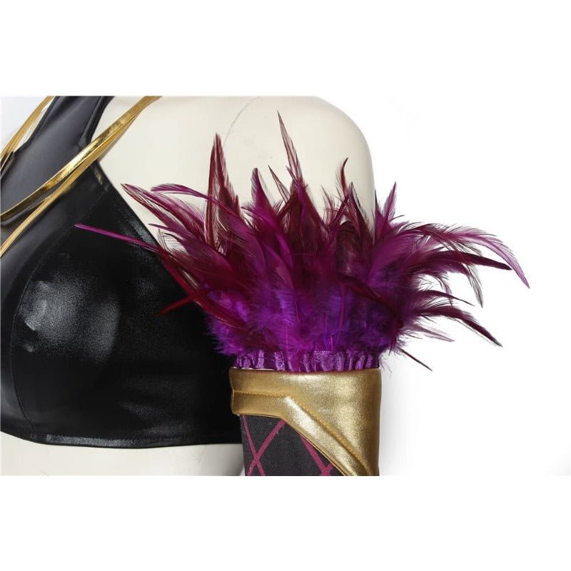 Costume Cosplay KDA Evelynn - Ensemble Haut et Jupe pour Halloween
