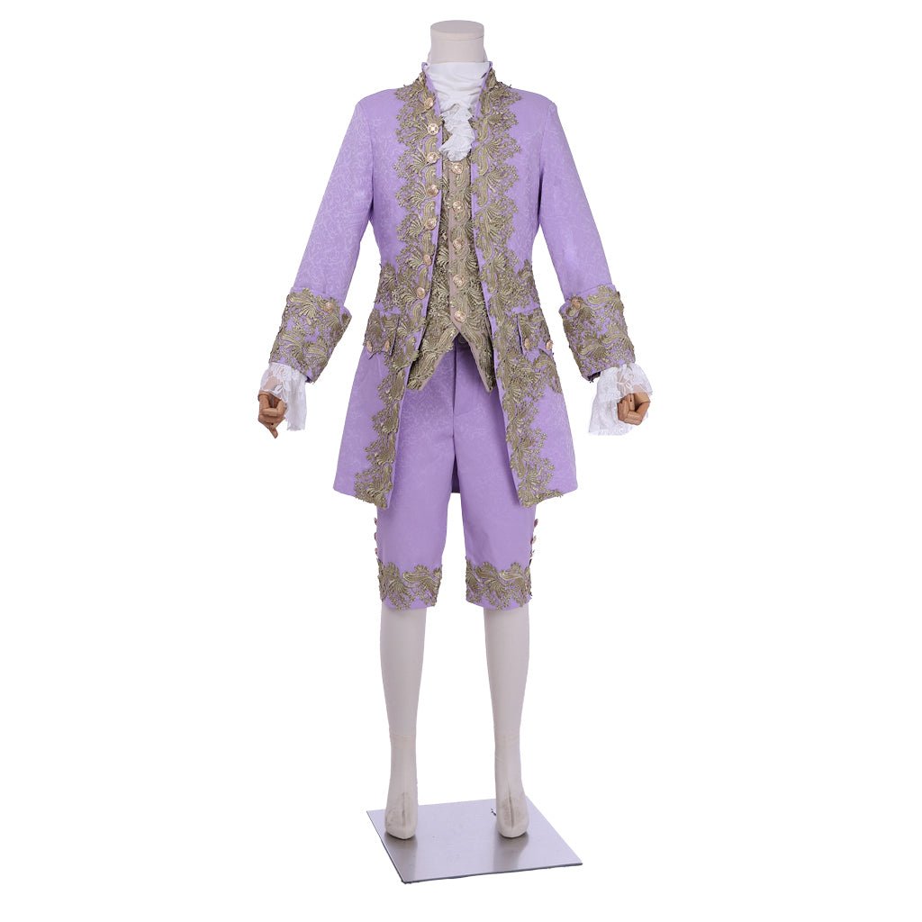 Costume Homme Rococo Violet 18ème Siècle - Inspiré de Marie Antoinette | Série Médiévale L'AniMirage