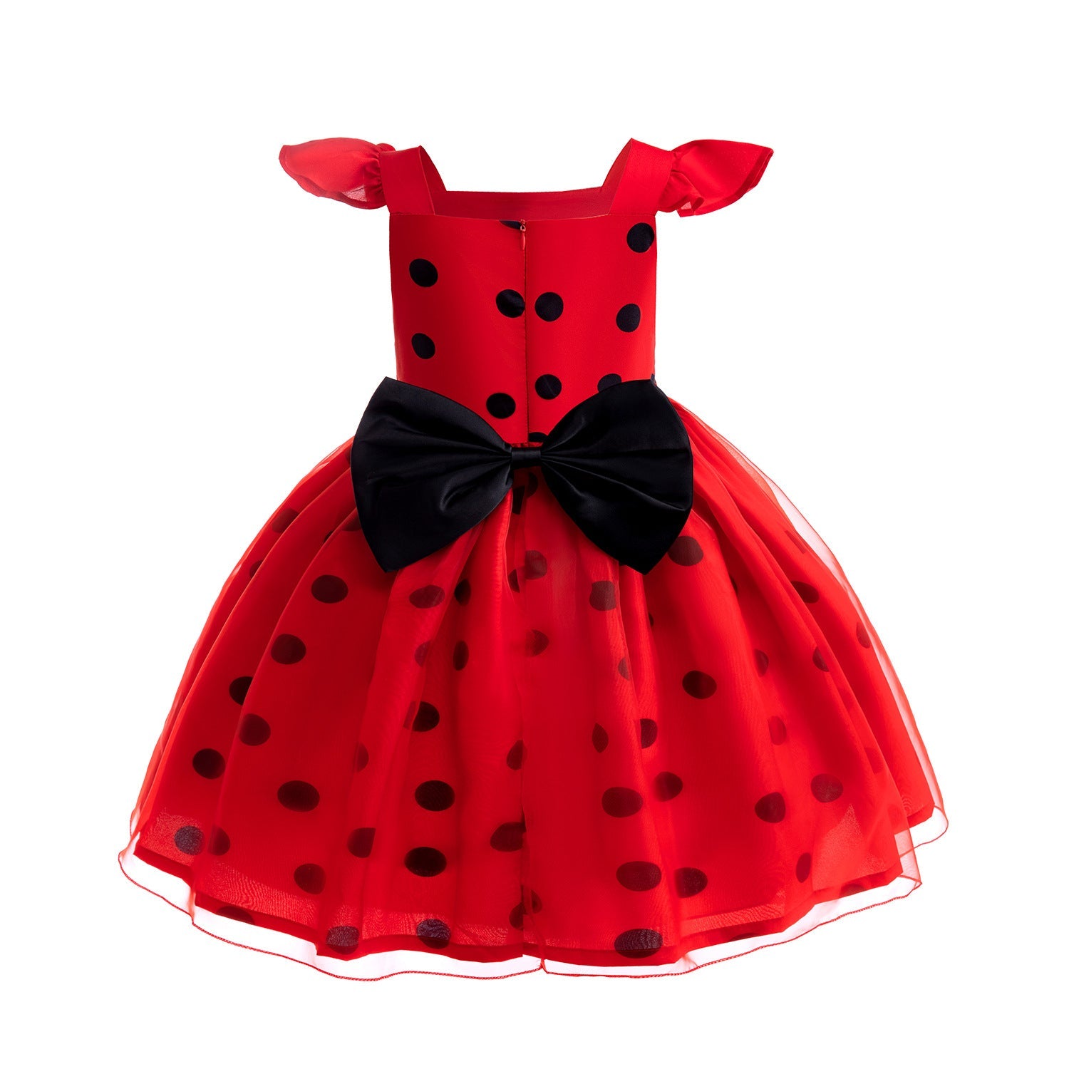 Costume Coccinelle pour Enfants - Robe de Cosplay Inspirée de Miraculous