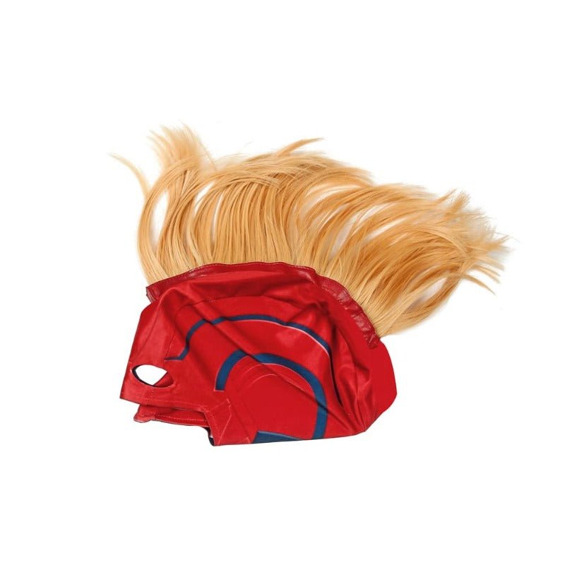 Costume Cosplay Captain Marvel Impression Numérique pour Fans