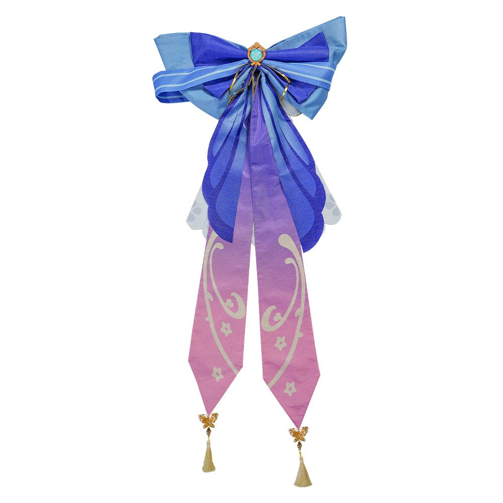 Costume Kamisato Ayaka - Tenue Cosplay Fleur Lettre Genshin Impact