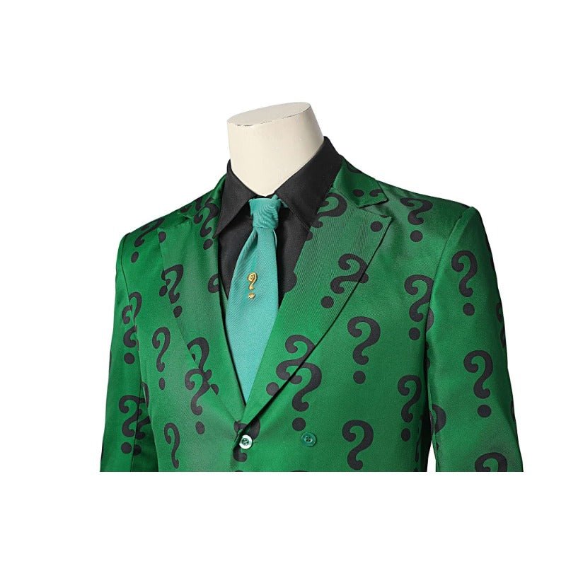 Costume Riddler Edward Nygma Vert - Déguisement Super Vilain pour Homme