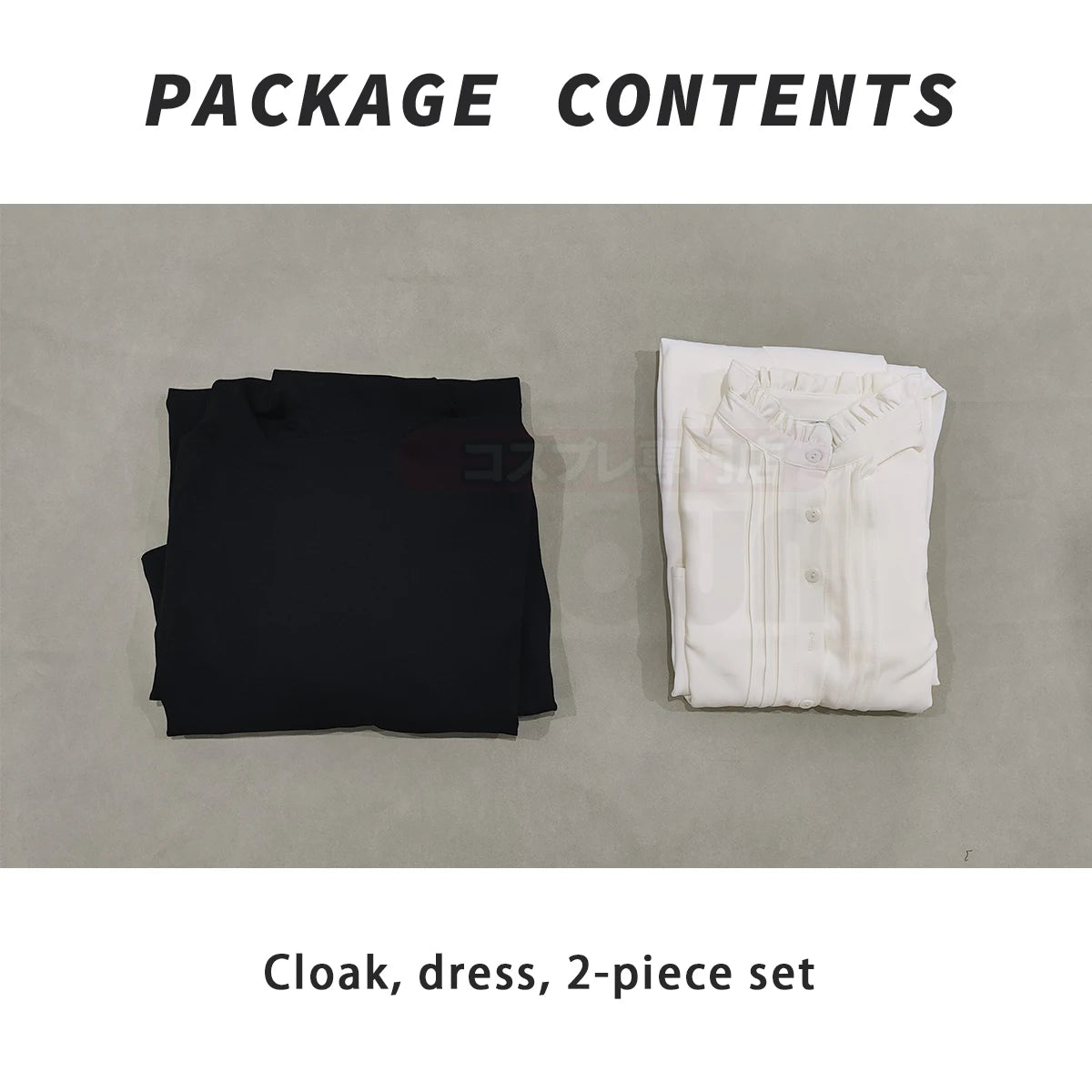 Costume Cosplay Fern de Frieren: Beyond Journey's End - Perruque, Cape, Robe - Cadeau Noël & Nouvel An