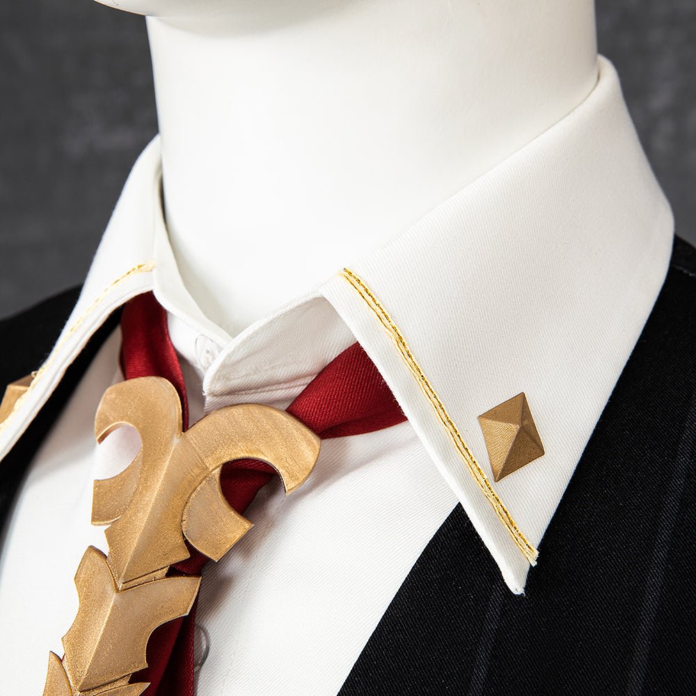 Costume de Duke Inferno Ifrit, Tenue de Cosplay Honkai Star Rail avec Couronne