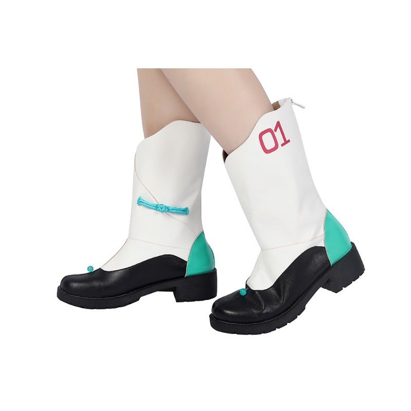 Costume Cosplay Anime Jasmine Miku - Robe Carnaval Halloween Miku avec Toi 2021