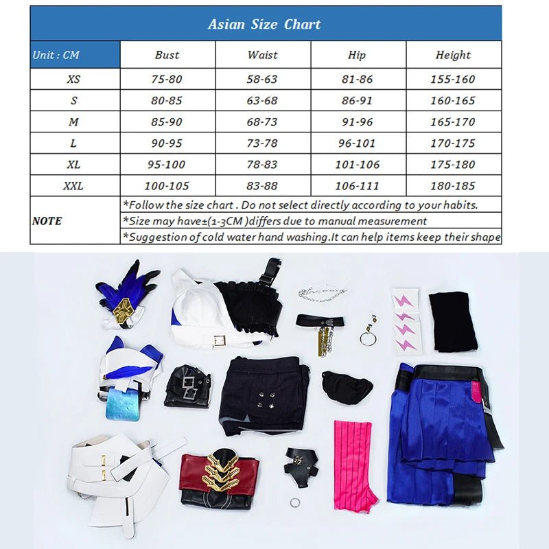 Costume Cosplay Serval du Jeu Honkai Star Rail - Serval Landau pour Femme