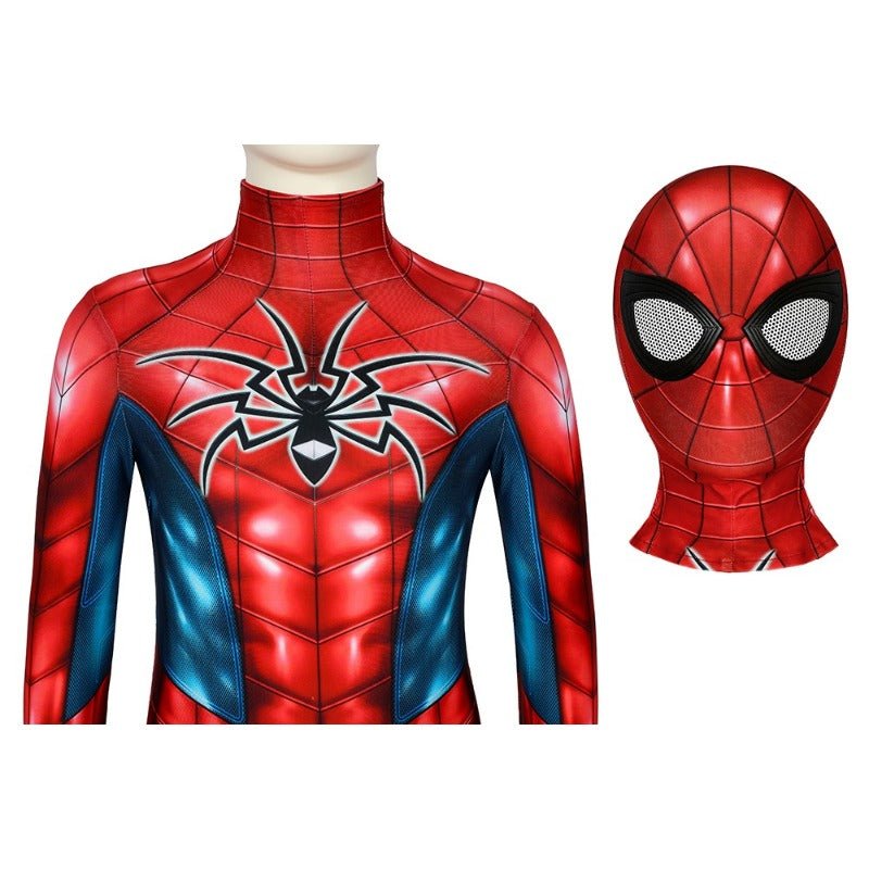Costume Cosplay Spider-Man PS4 Armure MK IV pour Enfants - Combinaison Spider-Man pour Enfant