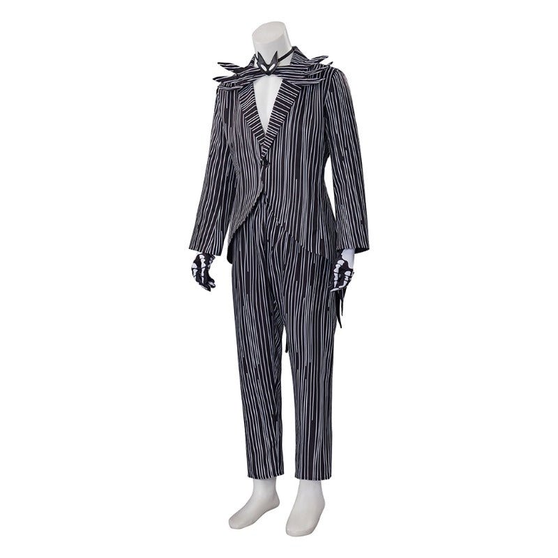 Costume Cosplay Jack Skellington Halloween Town pour Carnaval d'Halloween