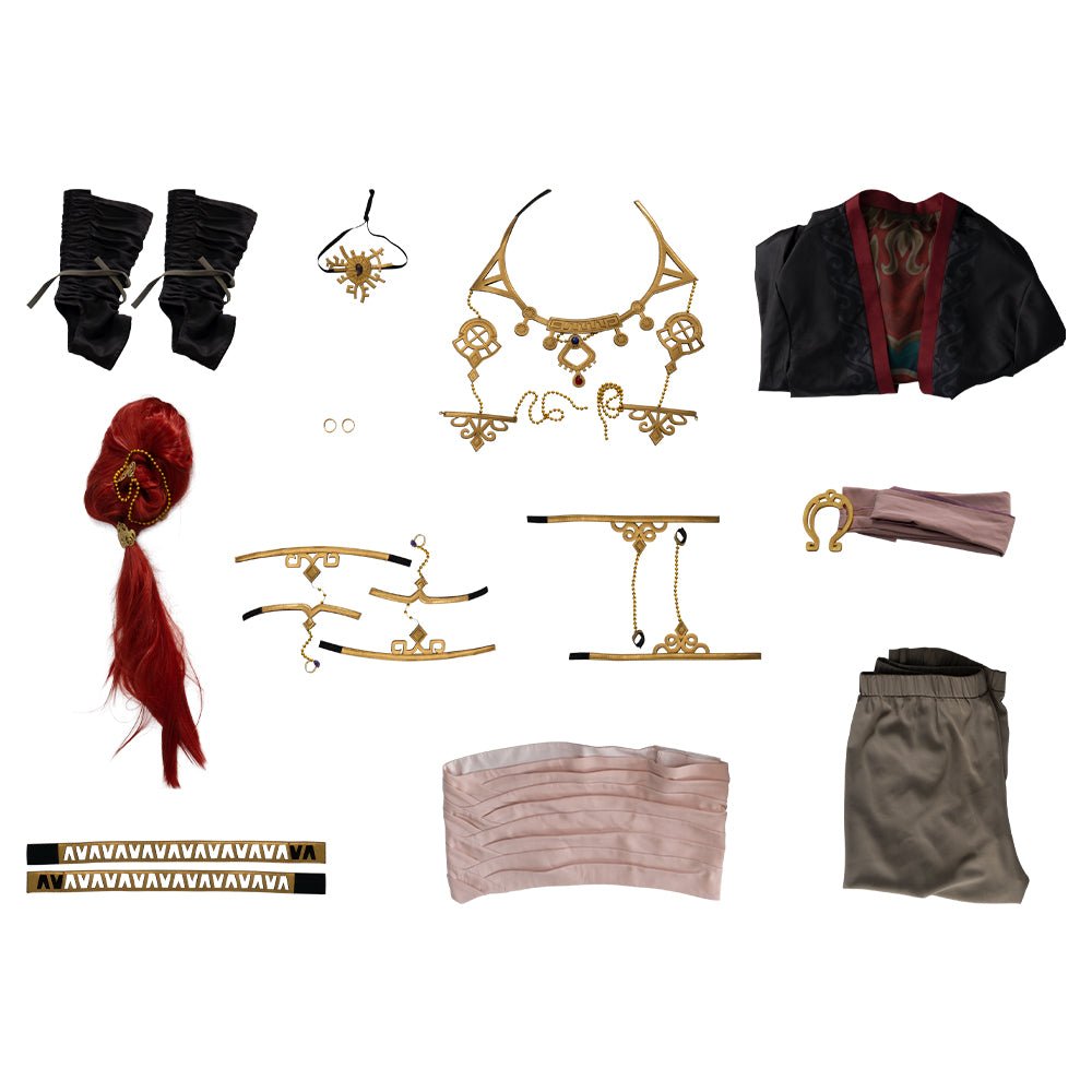 Costume Cosplay Ganondorf de La Légende de Zelda : Les Larmes du Royaume - Tenue Inspirée du Jeu pour Halloween