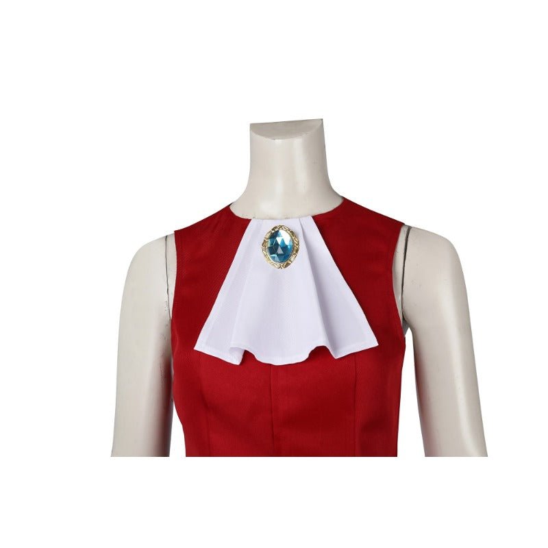 Costume de Princesse Peach Guerrière pour Filles - Tenue de Cosplay et Cadeau d'Halloween