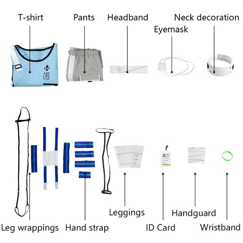 Costume Cosplay Deluxe Hôpital Zero Night Compass Skin - Édition Spéciale