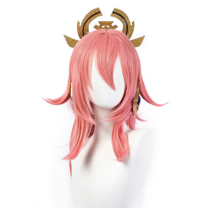 Costume Cosplay Yae Miko Genshin Impact - Robe Mignon pour Halloween Femmes