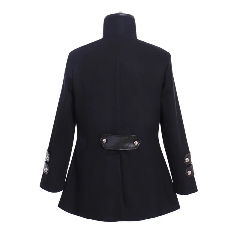 Veste Militaire Garde du 18e Siècle - Manteau Officier Rococo Gothique pour Hommes | L'AniMirage Série Médiévale