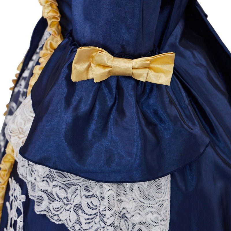 Robe de Bal Rococo Reine Marie Antoinette - Costume du 18e Siècle pour Femmes