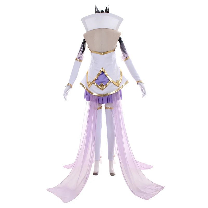 Costume Cosplay LOL Star Guardian Janna pour Femmes - Uniforme pour Halloween et Fêtes