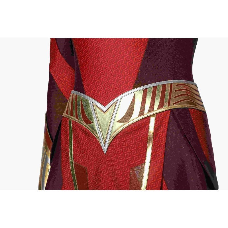 Costume Cosplay Lady SZ Mary Marvel Édition Fury of the Gods pour Femmes
