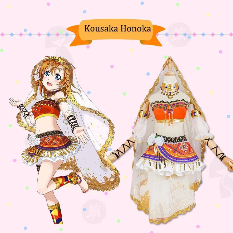 Costumes Cosplay Tous les Personnages Anime Love Live Danseurs Kousaka Honoka Minami