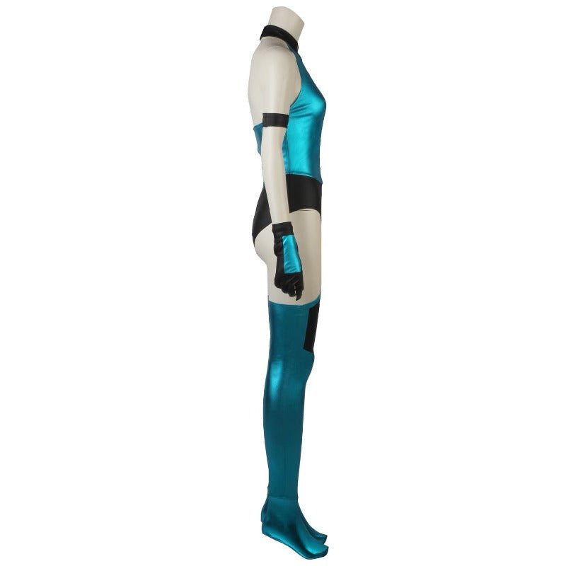 Costume Cosplay Kitana Mortal Kombat X - Tenue Authentique de Personnage Premium