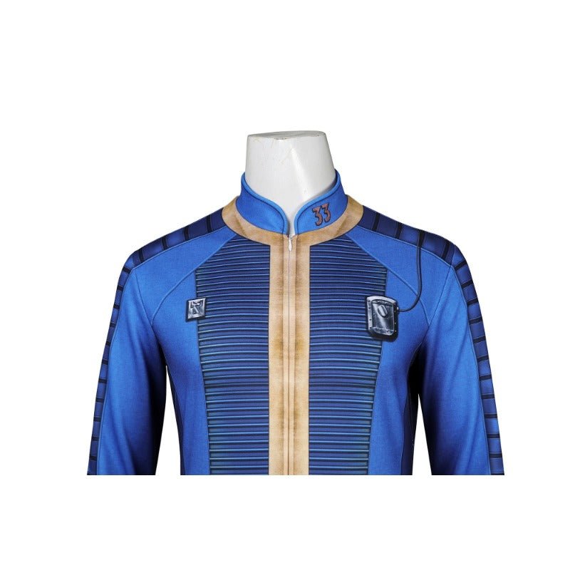 Combinaison Vault 33 Male Cosplay Fallout | Costume Halloween Série TV 2024