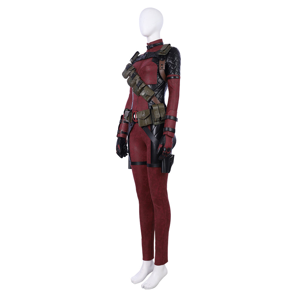 Costume Cosplay Femme Deadpool - Tenue Anime Deadpool de Haute Qualité pour Femmes