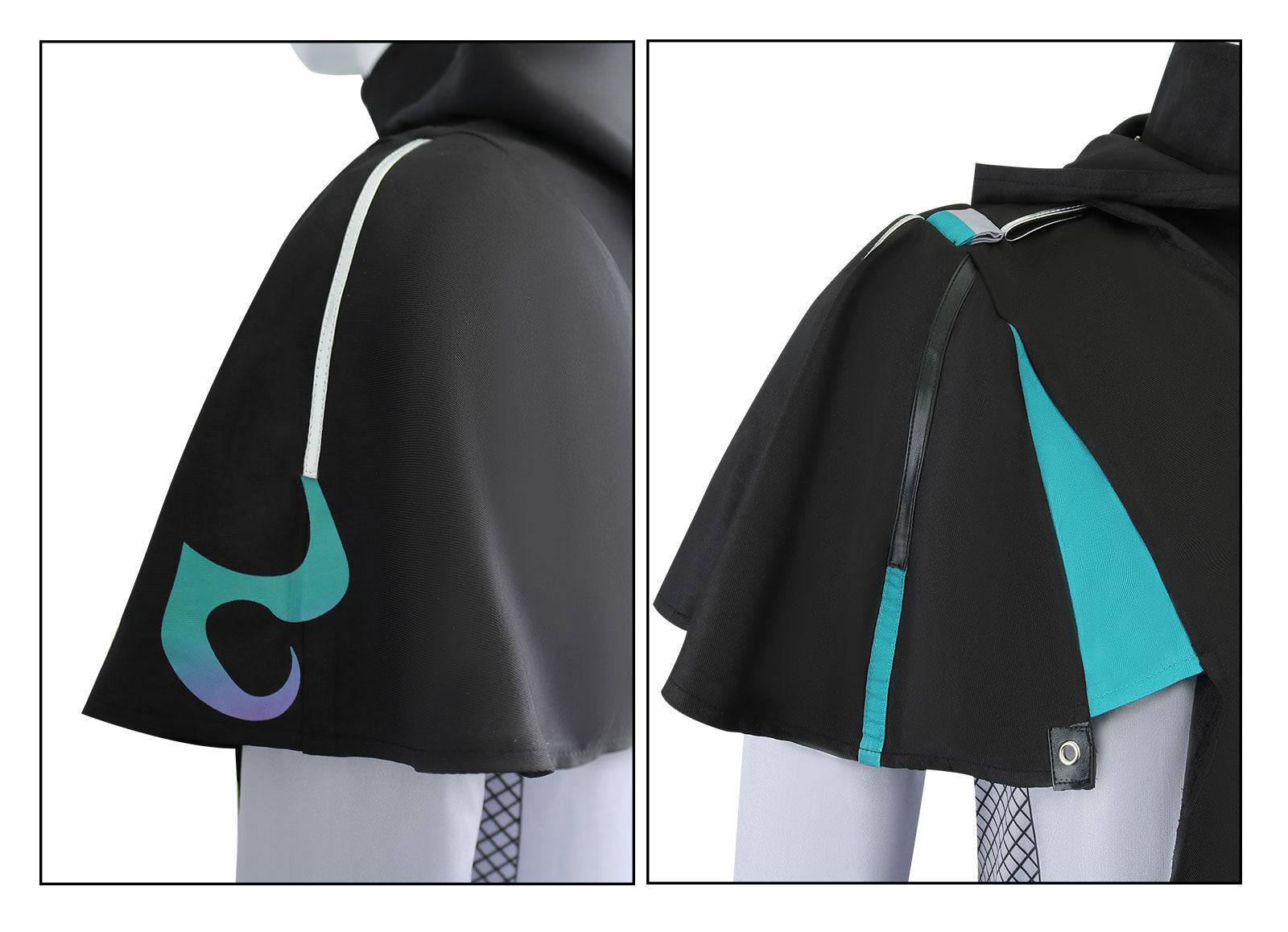 Ensemble de Costume Cosplay Genshin Impact Xiao & Qiqi – Design Officiel de Haute Qualité