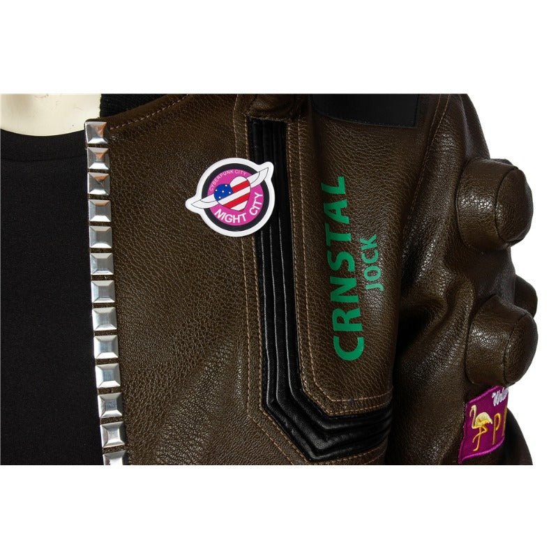 Veste Cosplay Cyberpunk 2077 Homme pour Costume Futuriste et Événements de Roleplay