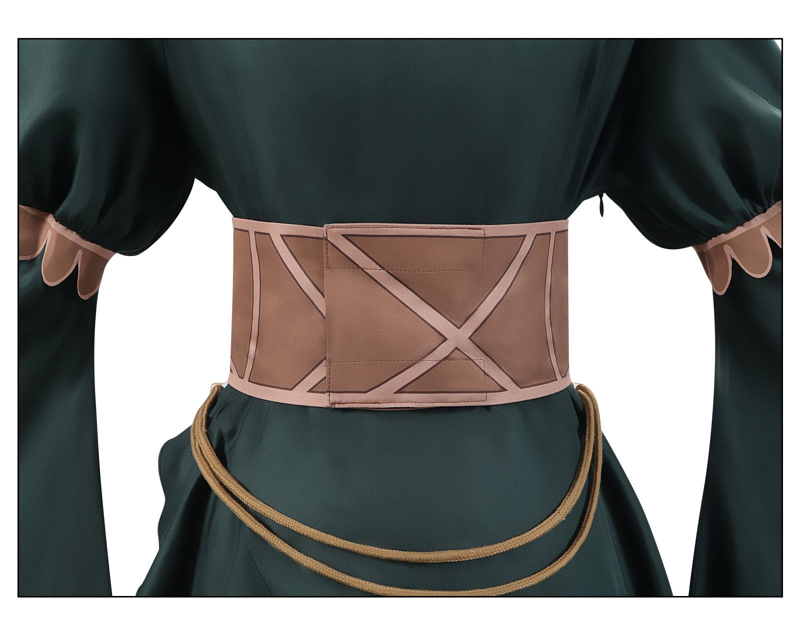 Le Seigneur des Anneaux - Robe de Cour Verte d'éowyn – Costume Cosplay de Helm’s Deep