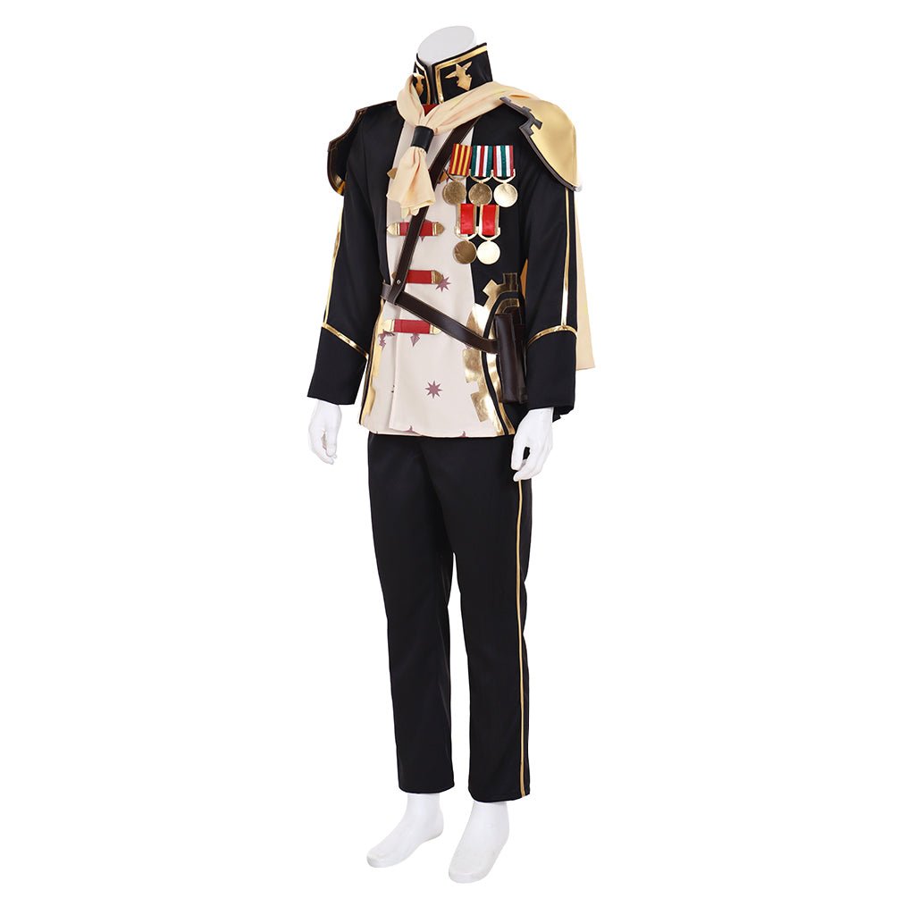 Costume Cosplay Final Fantasy Type-0 Ace - Uniforme Militaire et Combinaison de Combat
