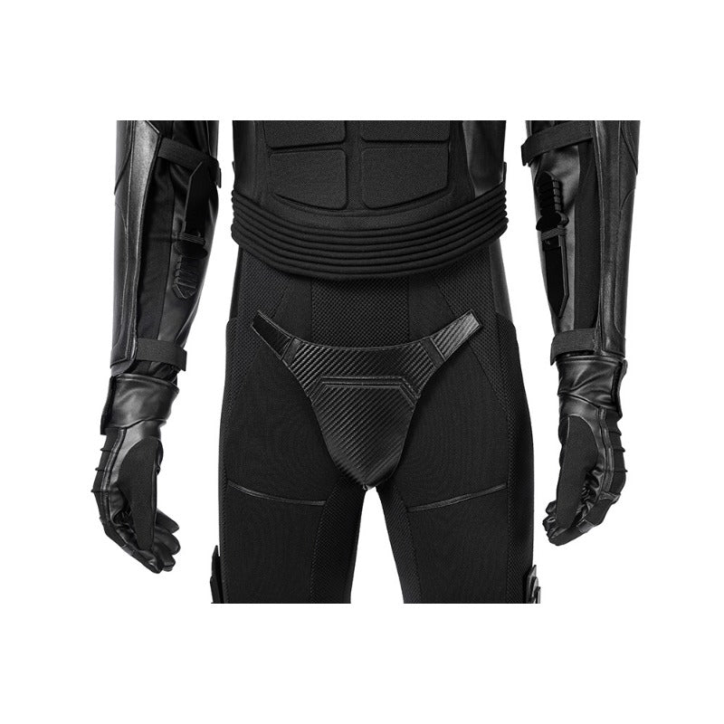 Costume Cosplay Black Noir The Boys pour Adultes - Combinaison Super Héros pour Halloween