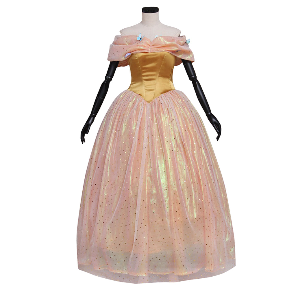 Série de Costumes Cosplay Disney Cinderella: Princesse, Prince, Belle-mère et Domestique