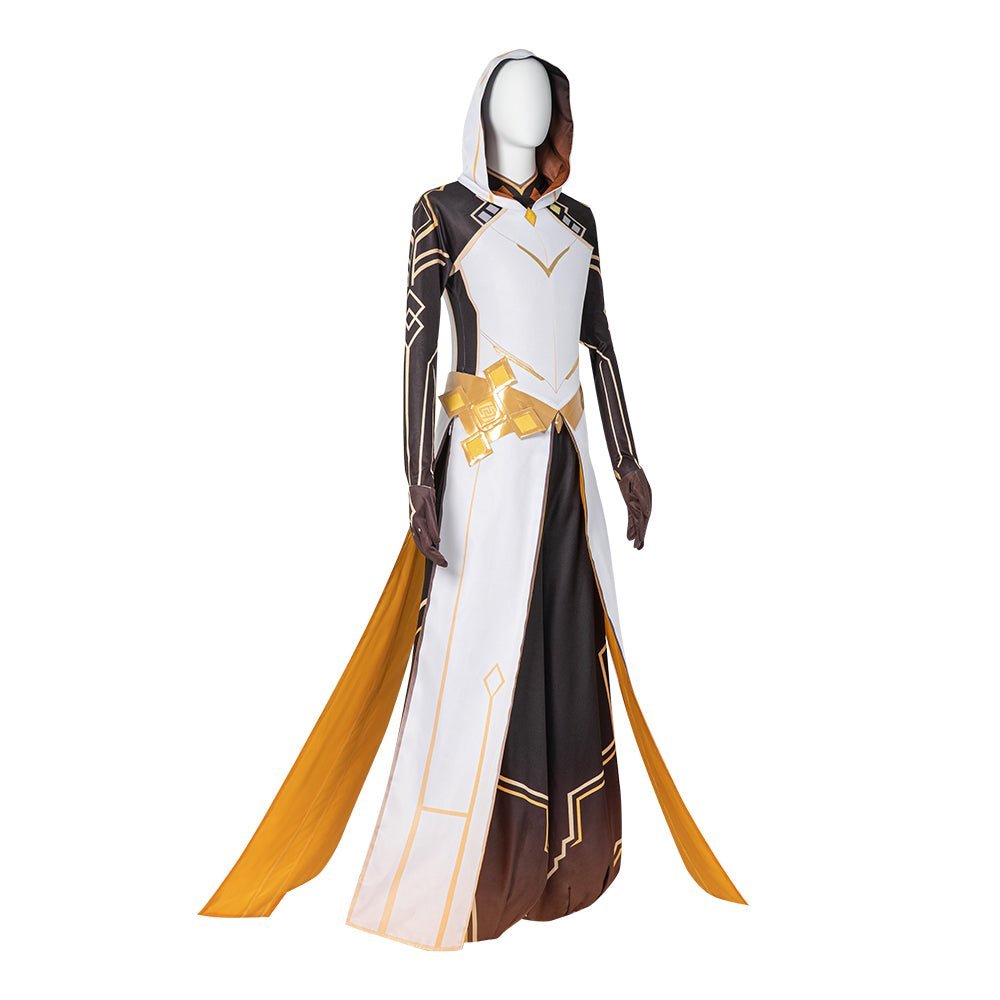 Costume Cosplay Honkai: Star Rail Zhongli - Tenue Divine Premium pour Fans Masculins