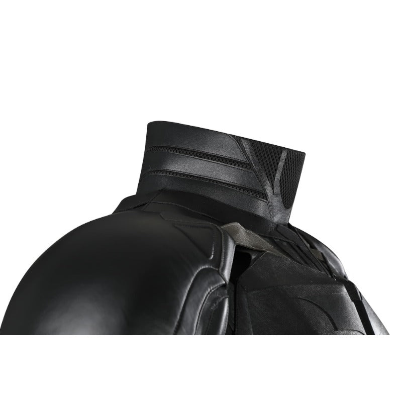 Costume Adulte Super Héros Chevalier Chauve-Souris Combinaison avec Cape et Masque pour Halloween