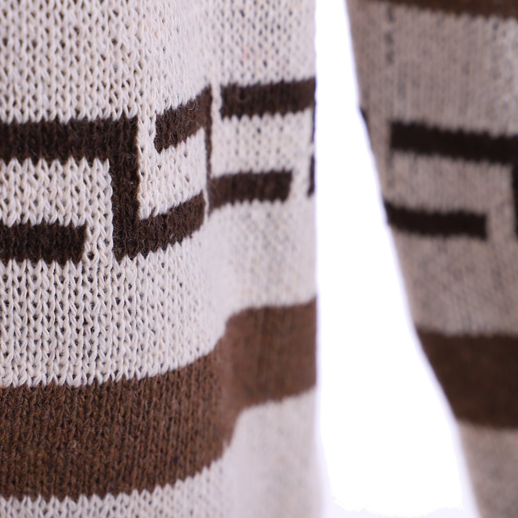 Pull Cosplay The Dude Big Lebowski Cardigan Zippé en Laine pour Hommes Adultes