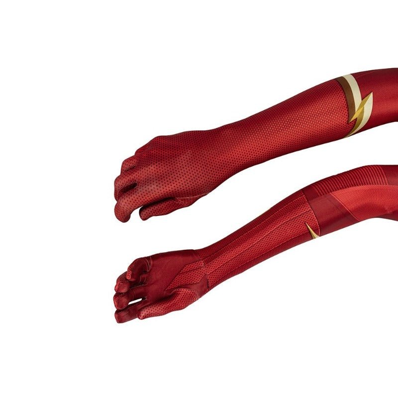 Costume Cosplay Barry Allen Saison 5 The Flash Combinaison Masque Ensemble Complet Impression 3D