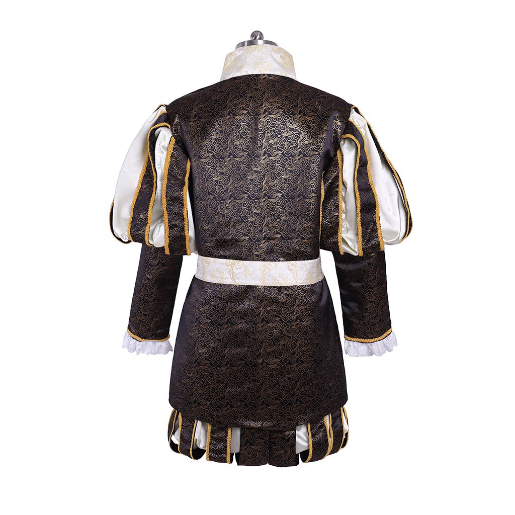 Costume Royal Tudor Médiéval - Costume de Prince Renaissance pour Homme pour Scène & Reconstitution | L'AniMirage