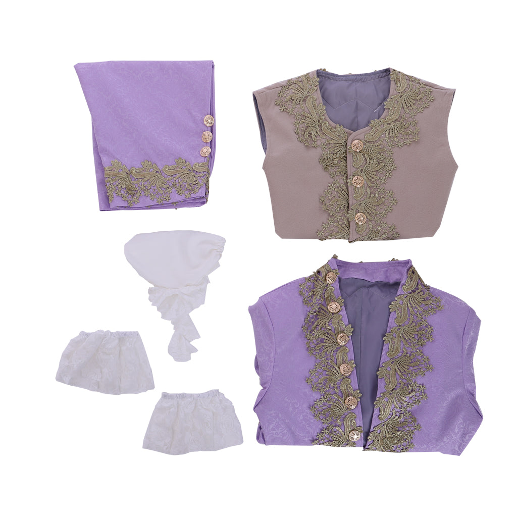 Costume Homme Rococo Violet 18ème Siècle - Inspiré de Marie Antoinette | Série Médiévale L'AniMirage
