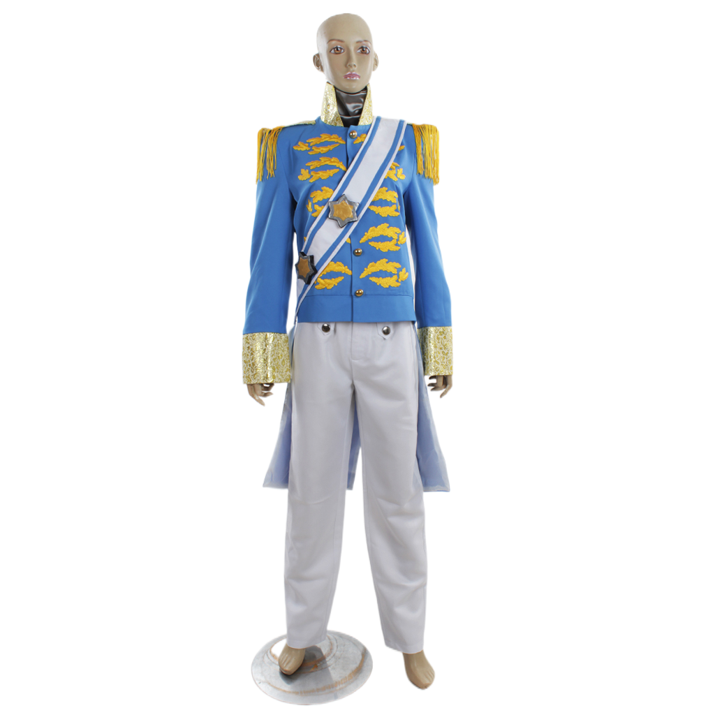 Série de Costumes Cosplay Disney Cinderella: Princesse, Prince, Belle-mère et Domestique