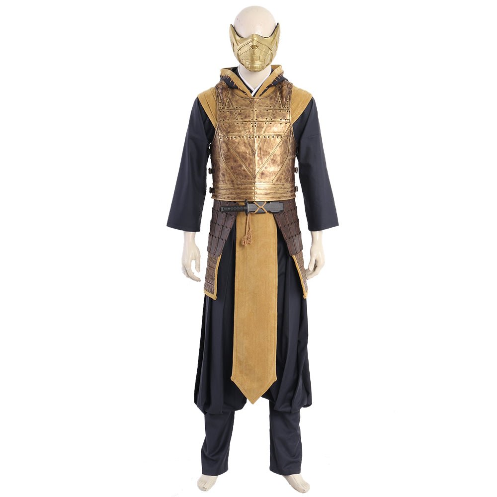 Costume Cosplay Scorpion Hanzo Hasashi du Film Mortal Kombat 2021 pour Hommes