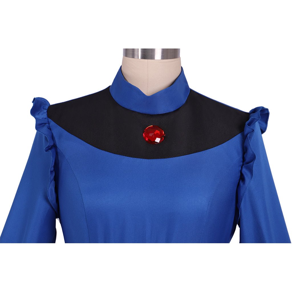 Costume Cosplay Yubaba Grand-Mère Bleu - Le Voyage de Chihiro