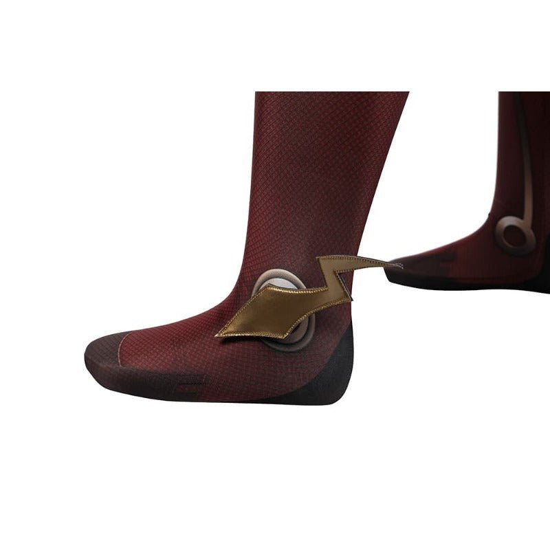 Costume Cosplay The Flash Barry Allen Combinaison et Masque Impression 3D
