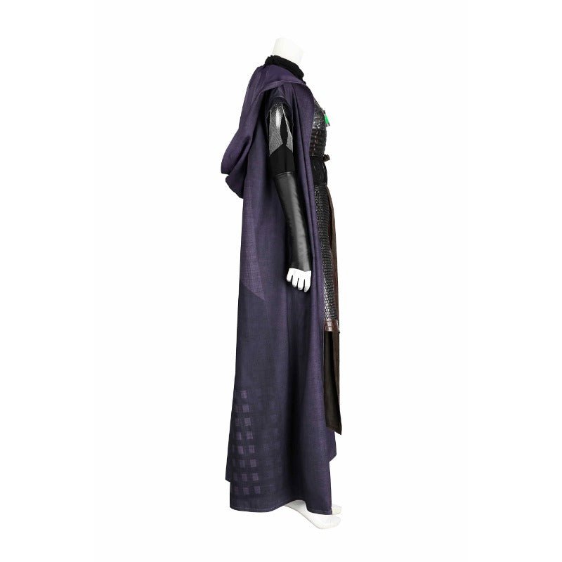 Costume Cosplay Mae Assassin Cape à Capuche Robe Ensemble Complet pour Femmes - Halloween & Carnaval