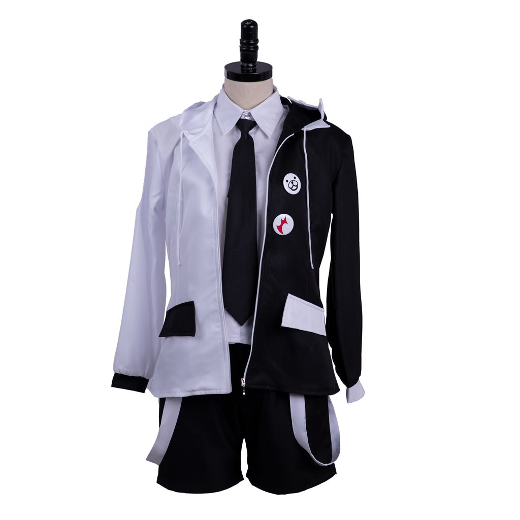 Costume Cosplay Danganronpa Monokuma Complet - Tenue Ours Noir et Blanc