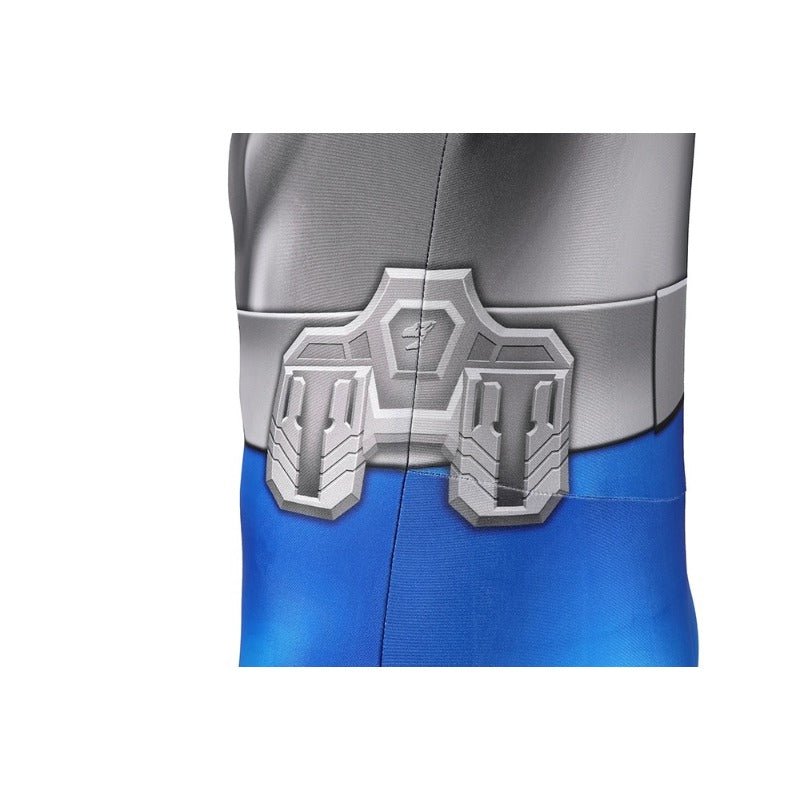 Combinaison Cosplay Soldat Bleu de Kishiryu Sentai Ryusoulger - Costume Zentai