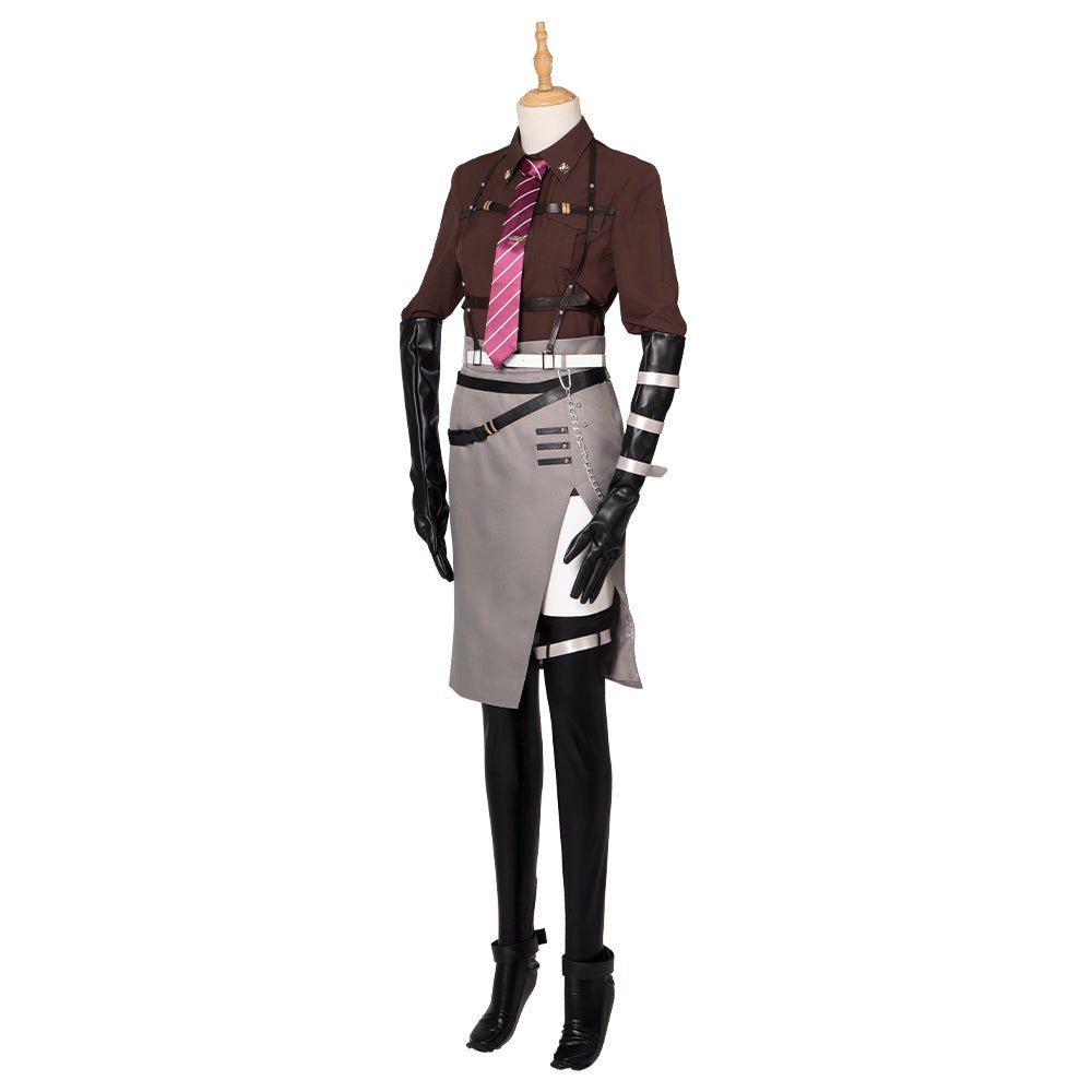 Costume Cosplay Langley Path to Nowhere - Tenue Authentique de Personnage RPG Tactique